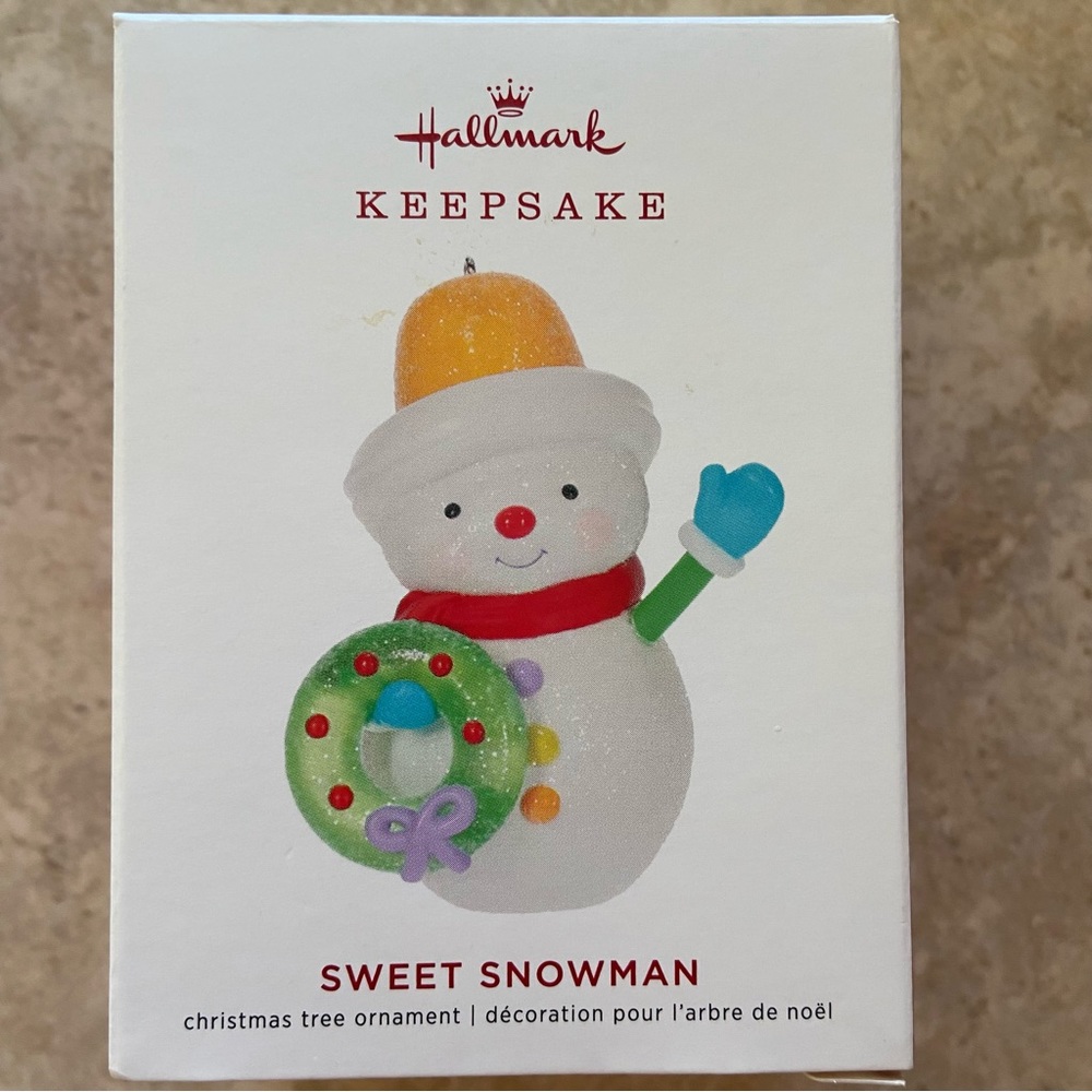 Hallmark Limited Edition Sweet Snowman Ornament